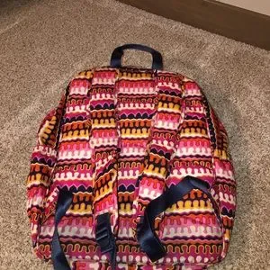 Vera Bradley | Bags | Vera Bradley Orange Hot Pink White  display picture 1